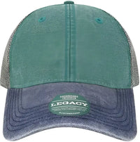 Legacy DTA Dashboard Trucker Cap Marine Navy Gray Green Gray / One Size Fits Most