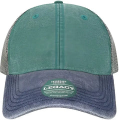 Legacy DTA Dashboard Trucker Cap Marine Navy Gray Green Gray / One Size Fits Most