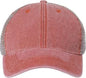 Legacy DTA Dashboard Trucker Cap - Nantucket Red Grey - Red Gray / 6 5/8’’ - 7 3/8’’