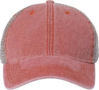 Legacy DTA Dashboard Trucker Cap - Nantucket Red Grey - Red Gray / 6 5/8’’ - 7 3/8’’