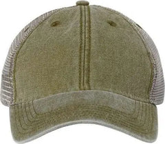 Legacy DTA Dashboard Trucker Cap Olive Grey Olive Gray / 6 5/8’’ 7 3/8’’