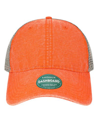 LEGACY DTA Dashboard Trucker Cap - Orange Grey - Orange Gray / One Size Fits Most
