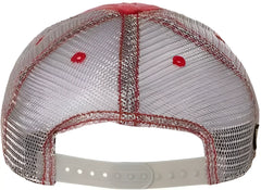 Legacy DTA Dashboard Trucker Cap Scarlet Red Grey Red Gray / 6 5/8’’ 7 3/8’’