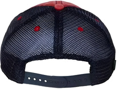 Legacy DTA Dashboard Trucker Cap - Scarlet Red Navy - Red Navy / 6 5/8’’ - 7 3/8’’