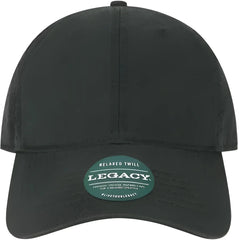 Legacy EZA Relaxed Twill Dad Cap Black Black / Adjustable