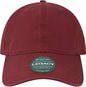 Legacy EZA Relaxed Twill Dad Cap Burgundy Maroon / Adjustable