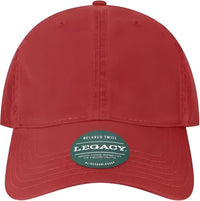 Legacy EZA Relaxed Twill Dad Cap Cardinal Cardinal / Adjustable