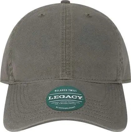 Legacy EZA Relaxed Twill Dad Cap Dark Gray Dark Gray / Adjustable