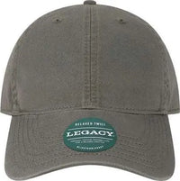 Legacy EZA Relaxed Twill Dad Cap Dark Gray Dark Gray / Adjustable