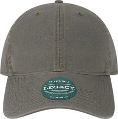 Legacy EZA Relaxed Twill Dad Cap Dark Gray Dark Gray / Adjustable