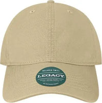 Legacy EZA Relaxed Twill Dad Cap Khaki Khaki / Adjustable