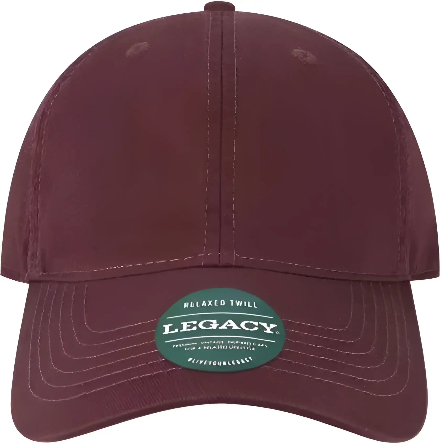 Legacy EZA Relaxed Twill Dad Cap Maroon Maroon / Adjustable