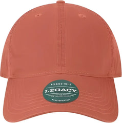 Legacy EZA Relaxed Twill Dad Cap Nantucket Red Red / Adjustable