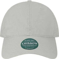Legacy EZA Relaxed Twill Dad Cap - Silver - Gray / Adjustable