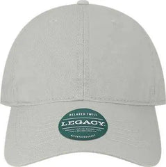 Legacy EZA Relaxed Twill Dad Cap - Silver - Gray / Adjustable