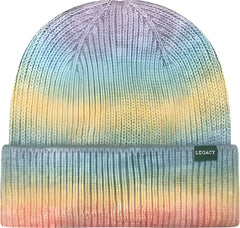 Legacy KTDRB Tie-Dyed Ribbed Beanie - Sherbet - Multi-Colored / One Size Fits Most