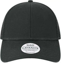 Legacy LPS Lo Pro Snapback Trucker Cap Black Black Black / Adjustable