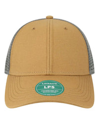 LEGACY LPS Lo-Pro Snapback Trucker Cap - Caramel Dark Grey - Tan Dark Gray / One Size Fits Most