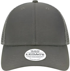 Legacy LPS Lo-Pro Snapback Trucker Cap - Dark Gray Dark Gray - Dark Gray / Adjustable