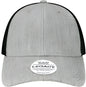 Legacy LPS Lo-Pro Snapback Trucker Cap - Heather Gray Black - Gray Black / Adjustable