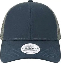 Legacy LPS Lo Pro Snapback Trucker Cap Navy Dark Gray Navy Dark Gray / Adjustable