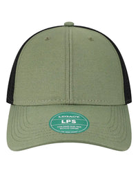 LEGACY LPS Lo-Pro Snapback Trucker Cap - Olive Black - Olive Black / One Size Fits Most