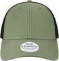 Legacy LPS Lo Pro Snapback Trucker Cap Olive Black Olive Black / Adjustable