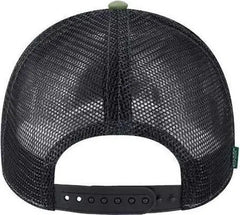 Legacy LPS Lo Pro Snapback Trucker Cap Olive Black Olive Black / Adjustable