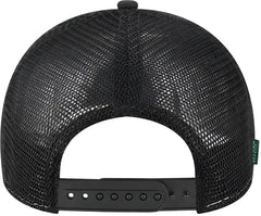 Legacy MPS Mid Pro Snapback Trucker Cap Black Black Black / Adjustable