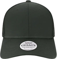 Legacy MPS Mid Pro Snapback Trucker Cap Black Black Black / Adjustable