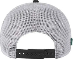 Legacy MPS Mid-Pro Snapback Trucker Cap - Black Dark Gray Silver - Black Light Gray / Adjustable
