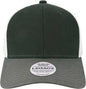Legacy MPS Mid-Pro Snapback Trucker Cap - Black Dark Gray Silver - Black Light Gray / Adjustable