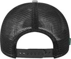 Legacy MPS Mid Pro Snapback Trucker Cap Gray Caramel Black Gray Black / Adjustable