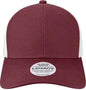 Legacy MPS Mid Pro Snapback Trucker Cap Maroon White Maroon White / One Size Fits Most
