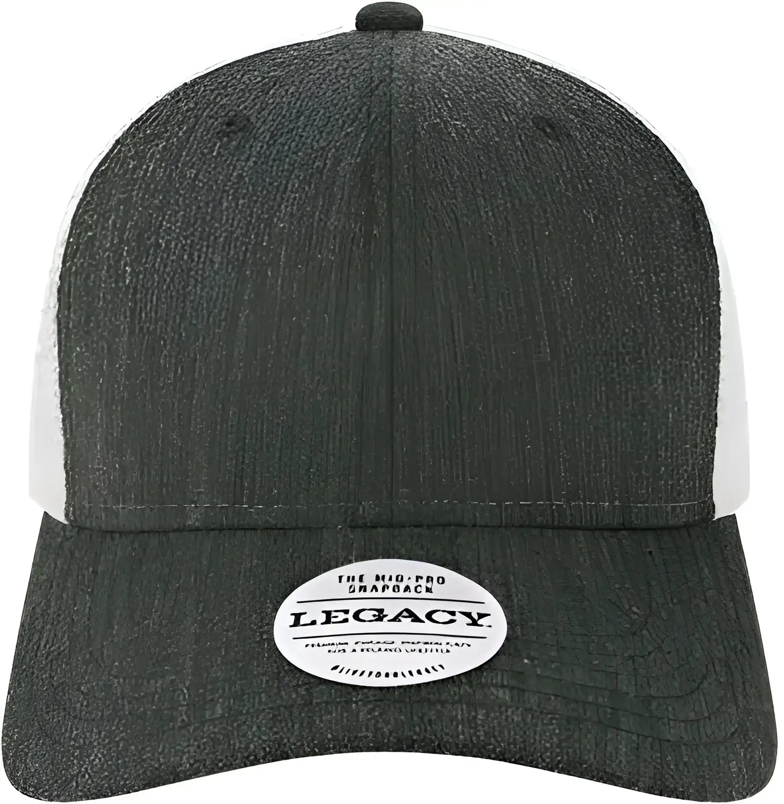 Legacy MPS Mid-Pro Snapback Trucker Cap - Melange Black White - Black White / Adjustable