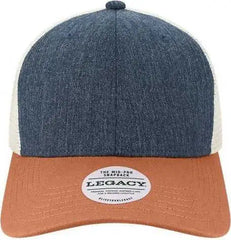 Legacy MPS Mid Pro Snapback Trucker Cap Melange Navy Bronze Stone Navy Sand / One Size Fits Most