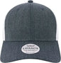 Legacy MPS Mid Pro Snapback Trucker Cap Melange Navy White Navy White / Adjustable
