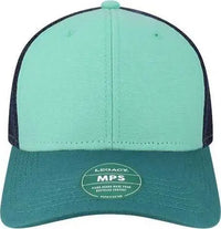 Legacy MPS Mid-Pro Snapback Trucker Cap - Mint Marine Navy - Mint Navy / One Size Fits Most