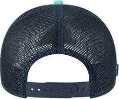 Legacy MPS Mid-Pro Snapback Trucker Cap - Mint Marine Navy - Mint Navy / One Size Fits Most