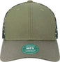 Legacy MPS Mid-Pro Snapback Trucker Cap - Olive Gray Gray Camo - Olive Gray / One Size Fits Most