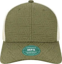 Legacy MPS Mid-Pro Snapback Trucker Cap - Olive Z - Quilted - Olive / One Size Fits Most