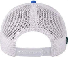 Legacy MPS Mid Pro Snapback Trucker Cap Royal White Royal White / One Size Fits Most