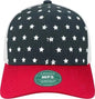 Legacy MPS Mid-Pro Snapback Trucker Cap - USA - Red Blue / One Size Fits Most