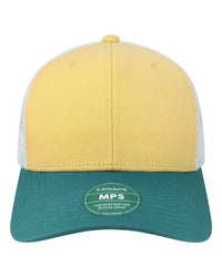 LEGACY MPS Mid-Pro Snapback Trucker Cap - Yellow Marine White - Yellow White / One Size Fits Most