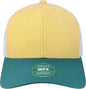 Legacy MPS Mid-Pro Snapback Trucker Cap - Yellow Marine White - Yellow White / One Size Fits Most