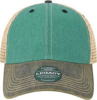 Legacy OFA Old Favorite Trucker Cap - Aqua Blue Navy - Aqua Navy / One Size Fits Most