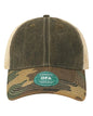 LEGACY OFA Old Favorite Trucker Cap - Black Army Camo Khaki - Black Khaki / One Size Fits Most