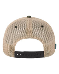 LEGACY OFA Old Favorite Trucker Cap - Black Army Camo Khaki - Black Khaki / One Size Fits Most