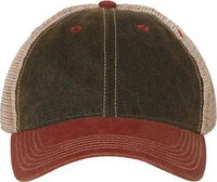 Legacy OFA Old Favorite Trucker Cap Black Cardinal Khaki Black Khaki / 6 5/8’’ 7 3/8’’