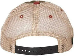 Legacy OFA Old Favorite Trucker Cap Black Cardinal Khaki Black Khaki / 6 5/8’’ 7 3/8’’
